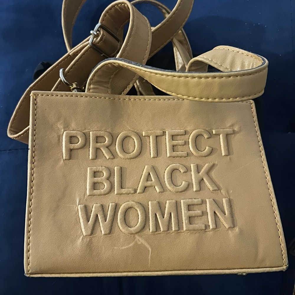 Empowering Tan Crossbody Bag